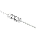 thumbnail image 3 of Uxcell 250V 10A TF 240 Celsius Temperature Thermal Fuse Electrical Circuit Cutoff Aluminum Silver Tone 5pcs, 3 of 3
