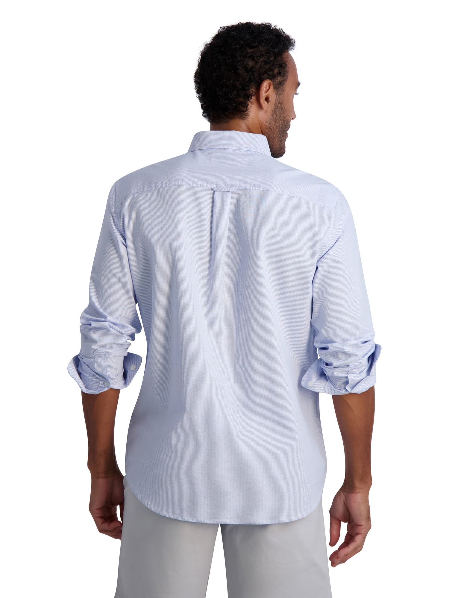 Chaps Men's Long Sleeve Oxford Button-Up Shirt, Sizes XS - 4XB
