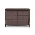 thumbnail image 3 of Delta Children 6 Drawer Dresser, Black Cherry, 3 of 4
