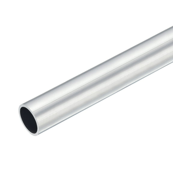 Uxcell 23mm OD 19mm Inner Dia 400mm Length 6063 Aluminum Tube for Industry DIY Project