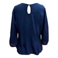thumbnail image 3 of Blusa George Talla EG Estampado en Pecho Marino, 3 of 4