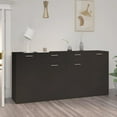 thumbnail image 1 of vidaXL Sideboard Black 160x36x75 cm Engineered Wood, 1 of 5