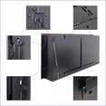 thumbnail image 6 of Electric Fireplace 42 Inch Recessed Wall Mounted with Remote, Multi-Color Flame & LED Heater | Tempered Glass+Sheet Metal+Plastic, 6 of 15