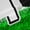 Green J, variant on Castle Fairy Boys Girls Letter Monogrammed A Black Out Curtains,Sport Soccer Print Curtains Pack of 2 (42x63 Each),Bling Green Glitter Bedroom Curtains,Ultra Soft Home Decor