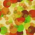 thumbnail image 1 of Ahgly Company Machine Washable Indoor Square Transitional Orange Red Orange Area Rugs, 4' Square, 1 of 7