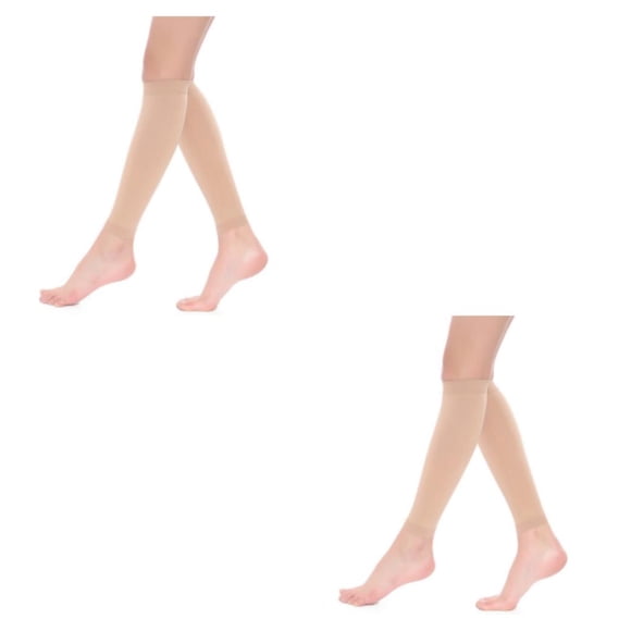 Soidarity Medias de compresión fáciles de usar para mujeres y hombres, alivio instantáneo de las piernas, absorción de humedad, duraderas Type1 NO1