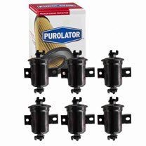 6 pc Purolator F54604 Fuel Filters for 186100-1101 23300-35030 23300-39035 25175532 25175572 33497 33500 59122 71-505 86500 95500 ALG-6037 BF1191 F54604P F83 FF-109 FF5223 FF721 FGI-81 G2904 G6469