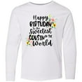 thumbnail image 3 of Inktastic Happy Birthday To The Sweetest Cousin In The World Long Sleeve Youth T-Shirt, 3 of 5