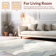 thumbnail image 2 of ODIKA 6' x 9' Machine Washable Non-Slip Area Rug, Contemporary Cloud High Traffic Rug, Gray, 128128, 2 of 7