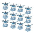 thumbnail image 3 of 12 Botellas de Dulces de Plástico Transparente para Baby Shower Azul Sunnimix Decoración de fiesta de botella de caramelo, 3 of 6