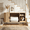 Natrual, variant on Naipo 37.4" Cat Litter Box Enclosure Furniture,Sliding Tambour Door Hidden Litter Box Cabinet with Urine-Proof&Litter Mat,Natrual