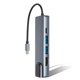 thumbnail image 3 of Tipo C HUB VGA VGA 5GBPS Adaptador de velocidad rápida 5-IN-1 Computadora USB 3.0 Splitter Convertidor de ratón Aluminio Alloy Desktop Suplementos Advancent EL005708-00B, 3 of 7