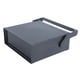 thumbnail image 2 of Inteprter Conectores de cable Caja de proyecto electrónico Carcasa de carcasa de amplificador con caja de manija para suministros de energía eléctrica Cables de audio/vídeo Cian gris, 2 of 6