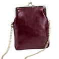 thumbnail image 2 of Bolso cruzado para mujer, bolso de hombro, bolso para teléfono, bolsillo, cartera corta, monedero para tarjetas de crédito, para compras en la calle, Rojo, 2 of 8
