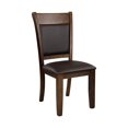 thumbnail image 4 of Topline Home Furnishings Dark Brown 8pc Dining Set, 4 of 5