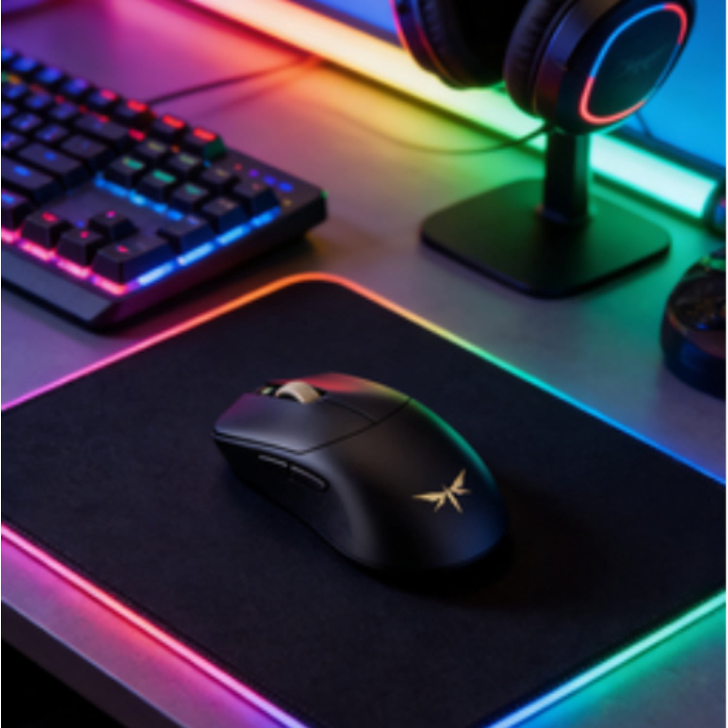 Triple Mode Wireless Gaming Mouse Dragonfly Master, Lightweight Long Battery Life Bluetooth Mouse for Gaming