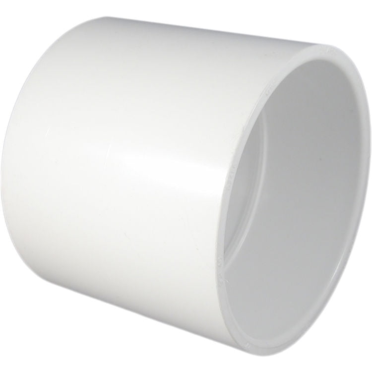 PVCCUP4 Schedule 40 PVC Coupling, 4 Inch
