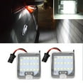 thumbnail image 2 of Keenso LED Courtesy Light 2Pcs LED Wing Mirror Exterior Floor Lamp Welcome Light, 2 of 8
