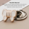 thumbnail image 4 of Jumpingount 100 Uds. Juego de botones de broche para gemelos de costura gratis, ropa desmontable para evitar la exposición, ropa ajustable fija Accesorios de disfraces Tipo 2, 4 of 6