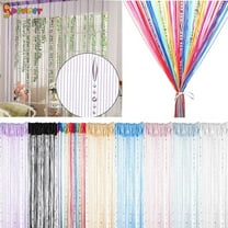 Spencer 39.4"x78.8" String Door Window Curtain Beads Room Divider Wall Panel Fringe Beaded Crystal Tassel Screen Home