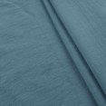 thumbnail image 5 of VISALY Women's Linen Long Sleeve Crewneck Tunic Shirt Loose Fit Casual Pullover Tops with Pockets Plain Wrinkle Free Blouses Long Blouses Dressy Casual Lightweight Spring Fall Shirts Blue S, 5 of 6