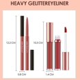 thumbnail image 3 of Juego de 12 lápices delineadores de labios con brillo labial, no se adhieren fácilmente, brillo labial mate, lápiz delineador de labios giratorio., 3 of 4