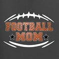 thumbnail image 2 of Wild Bobby, Football Mom, Sports, Unisex Graphic Hoodie Sweatshirt, Charcoal, XX-Large, 2 of 4