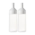 thumbnail image 2 of Dispensador de condimentos, 2 uds., botella de para ensaladas, multifunción, recargable, con equipo de tapa, botella de de para a 500mL Blanco perfecl Botella de ensalada, 2 of 8