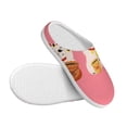 thumbnail image 3 of Yiaed Cute Cat Print Slippers Fuzzy Warm Cozy Slippers Non Slip House Slippers For Indoor Outdoor Slippers House Slippers-8, 3 of 7