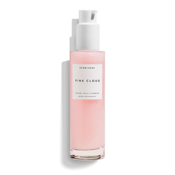 Face Wash HERBIVORE Pink Cloud, gel limpiador cremoso, 100 ml
