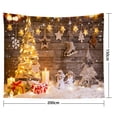 thumbnail image 2 of Fondo de fotografía de invierno, fondo de fotografía de tela navideña, tapiz de accesorios para fotografías navideñas, decoración navideña, fondo de lona para fotografía de chimenea, 2 of 2