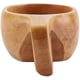 thumbnail image 2 of Nordic style handmade wooden cup mug, wooden tea coffee mug portable outdoor natural wood drink with, 2 of 5