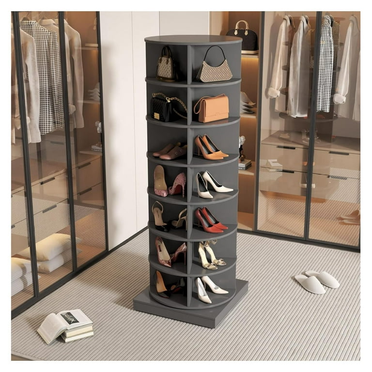 Revolving shoe rack walmart sale