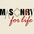 thumbnail image 3 of CafePress - Masonry For Life Light T Shirt - Men's Classic Graphic T-Shirt, 3 of 4