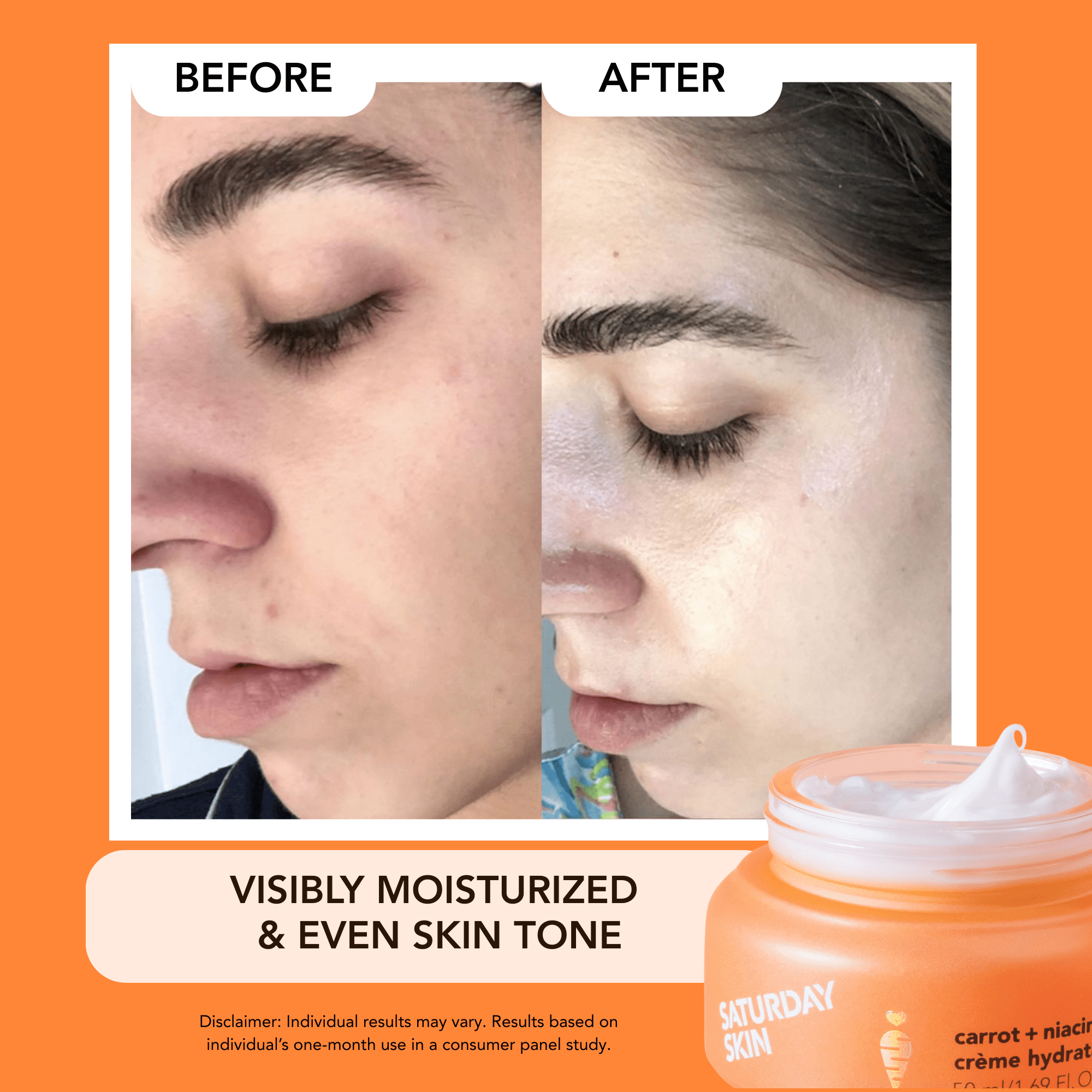 Saturday Skin Facial Moisturizing Cream, 1.69 Fl Oz