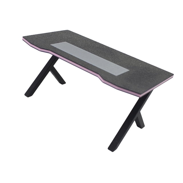 Muebles en miniatura para casa de muñecas a escala 1:12, muebles decorativos para deportes electrónicos, regalos coleccionables para amantes de los Mesa