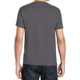 thumbnail image 3 of Hanes Essential Short Sleeve T-Shirt, Men's Casual Crewneck Classic Fit Tee, Charcoal Heather, M, 3 of 5