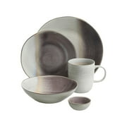 Gibson Laurie Gates Cravings by Chrissy Teigen Aubergine Blush 20-piece Dinnerware Set