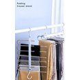 thumbnail image 4 of Percha múltiple para pantalones, Jormftte, acero inoxidable/polipropileno, color plata, 4 of 5