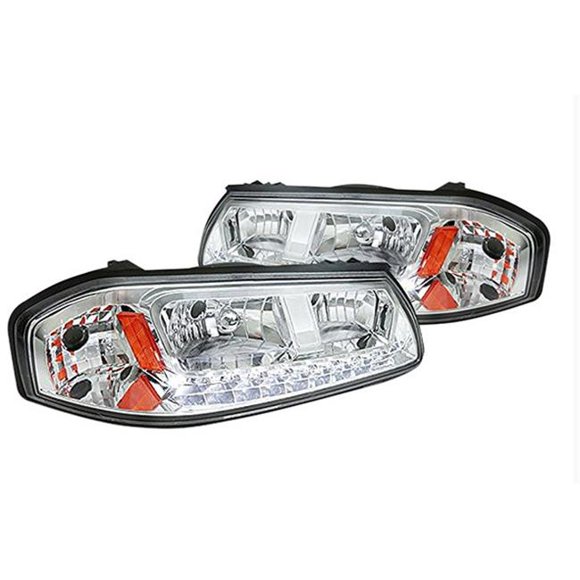 2000 - 2005 Chevy Impala LED Headlights - Chrome
