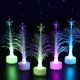 thumbnail image 1 of ¡Oferta Imperdible!, Mini árbol de Navidad con 7 colores cambiantes y luces LED de 4,7 pulgadas de alto para decoración de mesas y fiestas Akmoler, 1 of 7