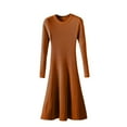 thumbnail image 3 of BSDJILFG Homecoming Dresses for Women Midi Sweater Dress High Waist Long Sleeve Bodycon Crewneck Fall Winter Dresses 2026, 3 of 3
