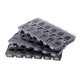 thumbnail image 1 of 3 uds 12 rejils vacías Mini caja de de almacenamiento de plástico transparente con tapas para artículos otros proyectos Negro Baoblaze Gem Beads Contenedores de almacenamiento, 1 of 7