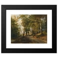thumbnail image 2 of Josef Höger 14x12 Black Modern Framed Museum Art Print Titled - Ausi Chapel in the Forest (Chapel in the Woods) (1850), 2 of 5