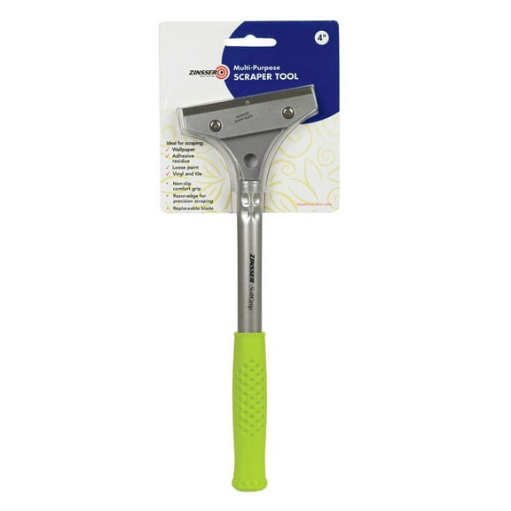 1 Pc, Zinsser 4 In. W Steel Fixed Multi-Purpose Scraper Tools