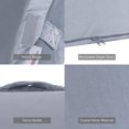 thumbnail image 4 of Bed Wedge Pillow for Sleeping, Adjustable Wedge Pillow Headboard, Memory Foam Incline Cushion for Legs and Back, Body Support Pillow with Machine Washable Cover, 4 of 6