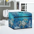 thumbnail image 5 of HELLHERO Sewing Machine Cover with Storage Pocket and Carrying Handle Soft Multifunction Dust Covers Lightweight Turtle Pattern Design, 5 of 8