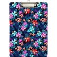 thumbnail image 2 of Coolnut Tropical Palm Flower Clipboard, Acrylic Standard A4 Letter Size Clip Board with Low Profile Clip for Office, Classroom, Doctor, Nurse and Teacher, 12.5"x9", 2 of 7