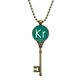 thumbnail image 1 of Quimica elementos periodo cuadro raro gas Krypton KR Llavero Collar Colgante Bandeja Cadena Embellecida Unbranded M, 1 of 3