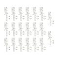 Walmart 20PCS 2 Inch Clear Plastic Valance Clips, Durable and Easy to ...